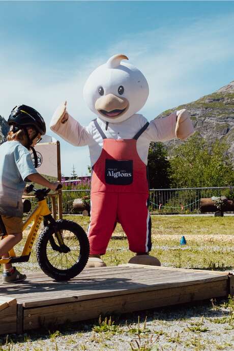 En selle avec Gaston