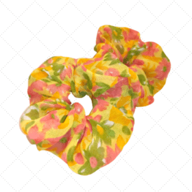 yellow-floral-schrunchies-ny-fashdrobe